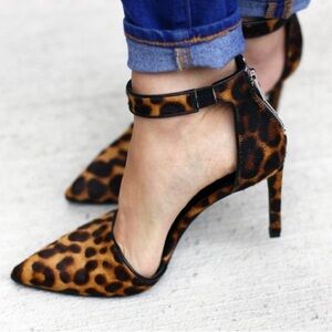 New. Nine West cheetah heels size 8.5